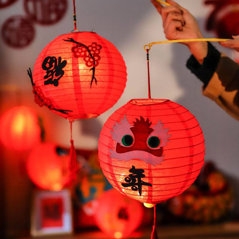 春节阳台装饰灯