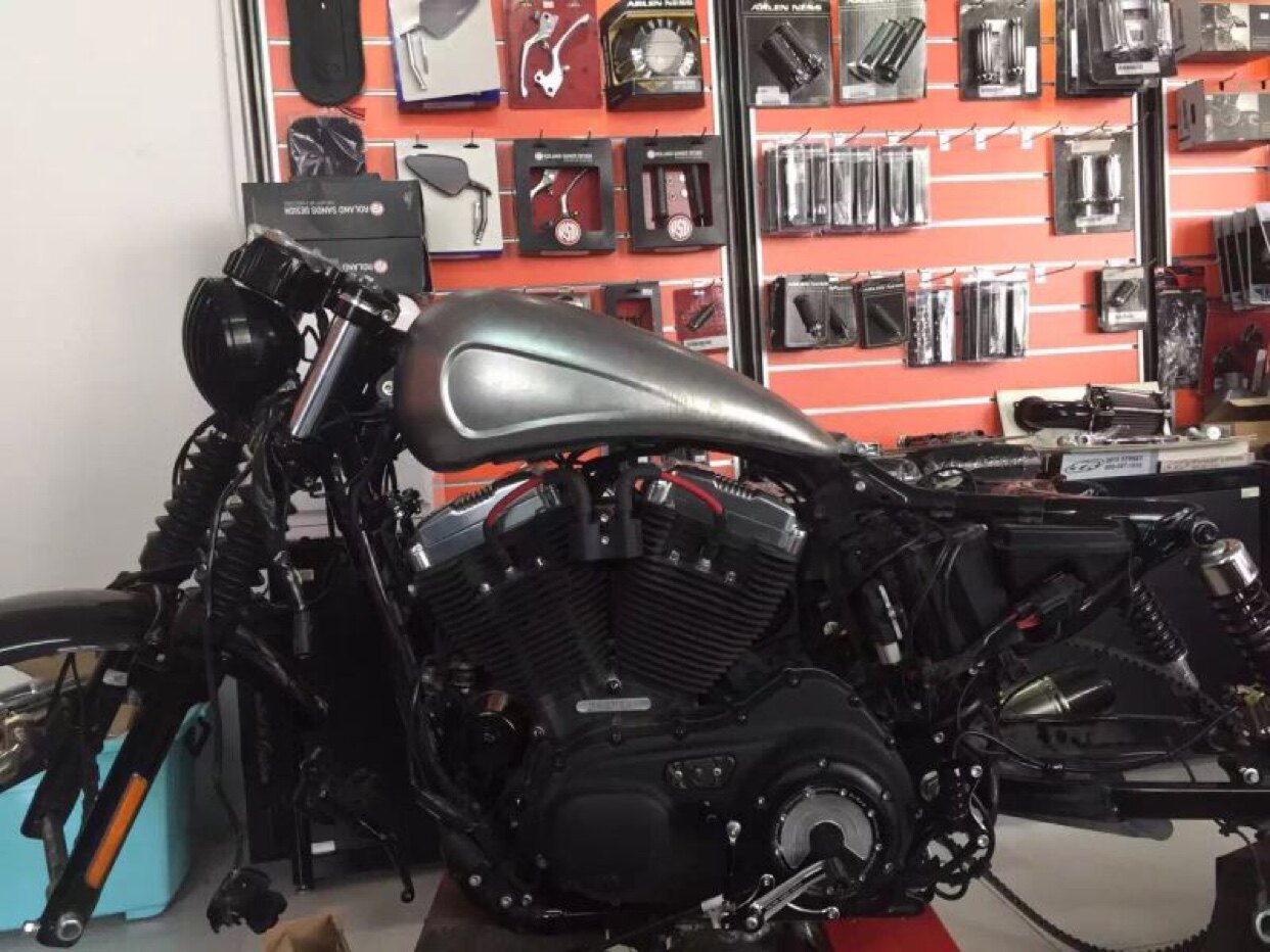 油箱哈雷1200bagger改装15升大油油箱