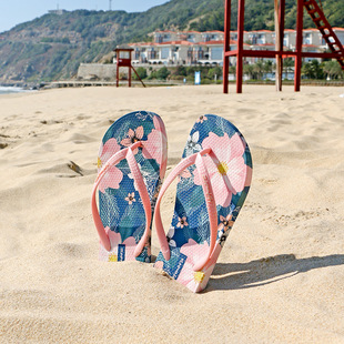 人字拖女夏季2024新款外穿时尚高级感网红沙滩鞋平跟夹脚夹趾拖鞋