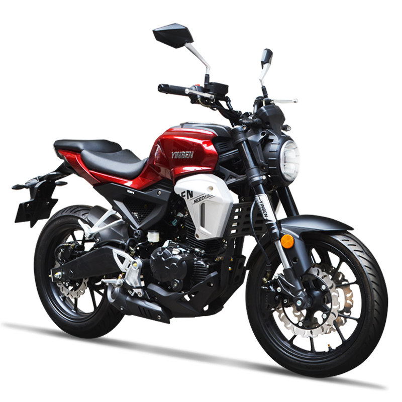 烽火复古德尔福电喷摩托车整车 可上牌跑车宗申街车200cc