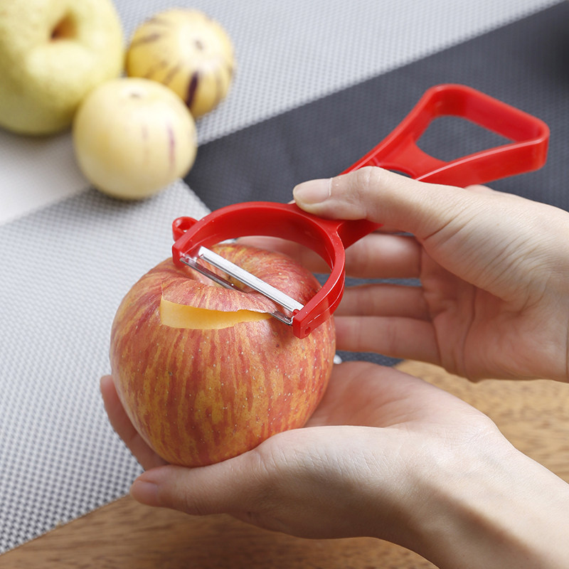 日本进口厨房刨子不锈钢水果刀家用削皮器刮皮刨刀削苹果刀去果皮