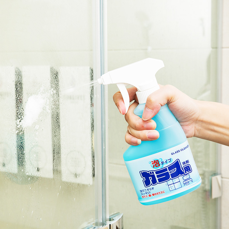 日本进口玻璃水家用擦窗清洁剂浴室镜子淋浴房去污水垢清洗剂神器