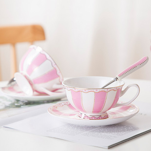 欧式咖啡杯碟陶瓷茶水杯高骨瓷咖啡具套装 定制商务礼品杯子