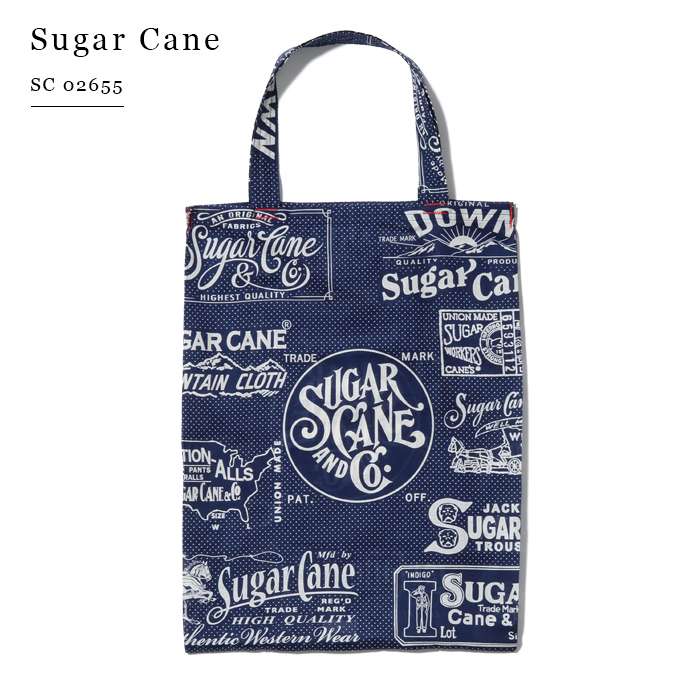 【DC先锋店】SUGAR CANE SC02655日产砂糖黍印花方巾布环保购物袋