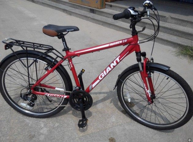 包邮正品17款giant捷安特汉特2.0汗特2.0山地自行车铝架26寸18速