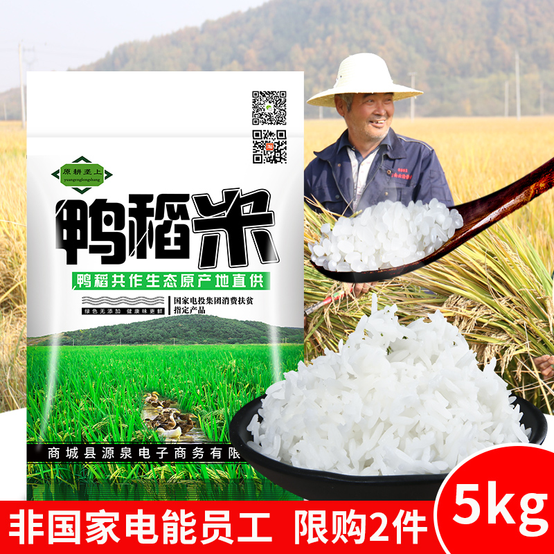 原耕垄上河南大米信阳鸭稻米2021新真空包装生态香米农家特产5kg|ruв категории зерно риса/север и Юг сухих грузов/приправы, метров/муки/зерновые, метров в категории, рис - от Buy2taobao.com для оказания профессиональной услуги покупки агента Taobao