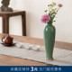中式仿宋花瓶净水观音瓶禅意陶瓷摆件插花花器礼佛清供日式家居
