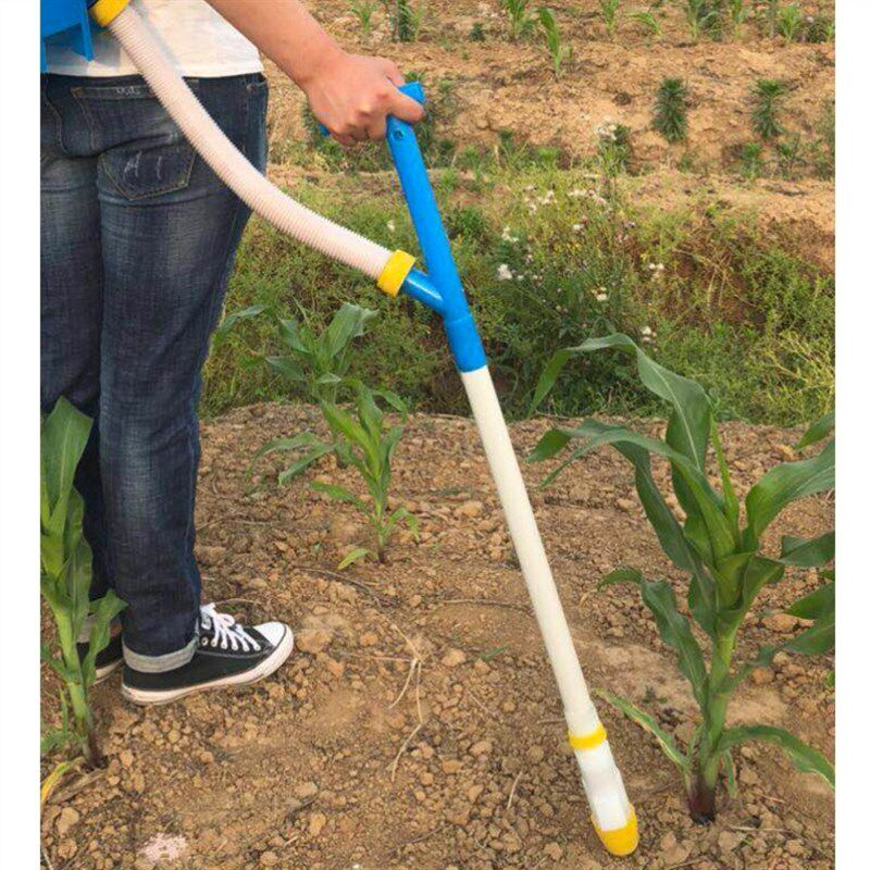 农背溜手动点肥菜撒施肥s用负肥器追肥肥蔬器甘蔗式器化肥神器玉