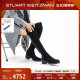 Stuart Weitzman/SW ALINA 春季经典拼接粗跟过膝靴女长筒瘦瘦靴