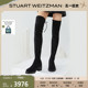 Stuart Weitzman/SW FLANNERY 春季厚底方跟长筒过膝靴瘦瘦靴女