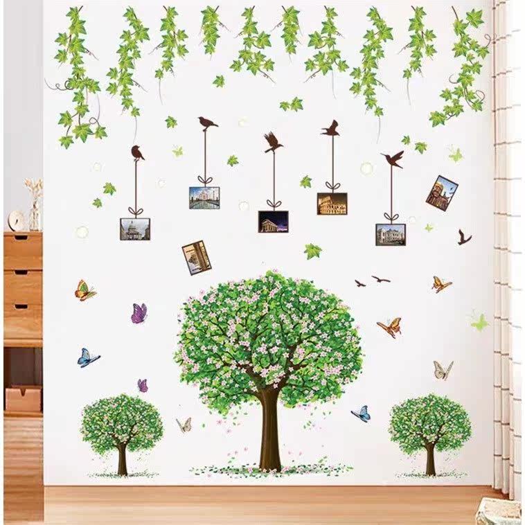 创意温馨小清新相框照片墙贴纸卧室宿舍床头墙壁墙上装饰自粘贴画