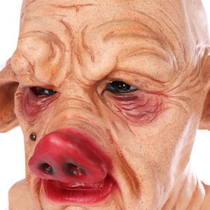 猪头面具恶搞图片