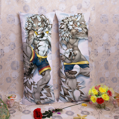 包邮 furry 兽人东京放课后 赛特 长等身抱枕来图定制