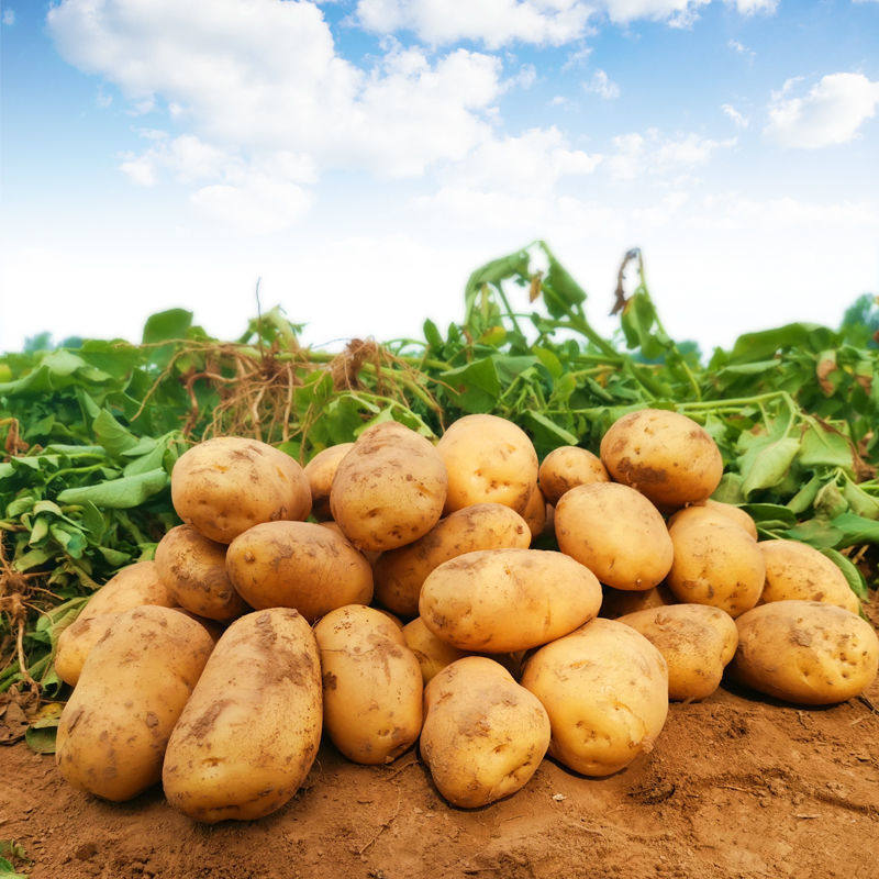 新鲜现挖土豆10斤精品黄心土豆蔬菜马铃薯应季黄皮土豆自种农家豆