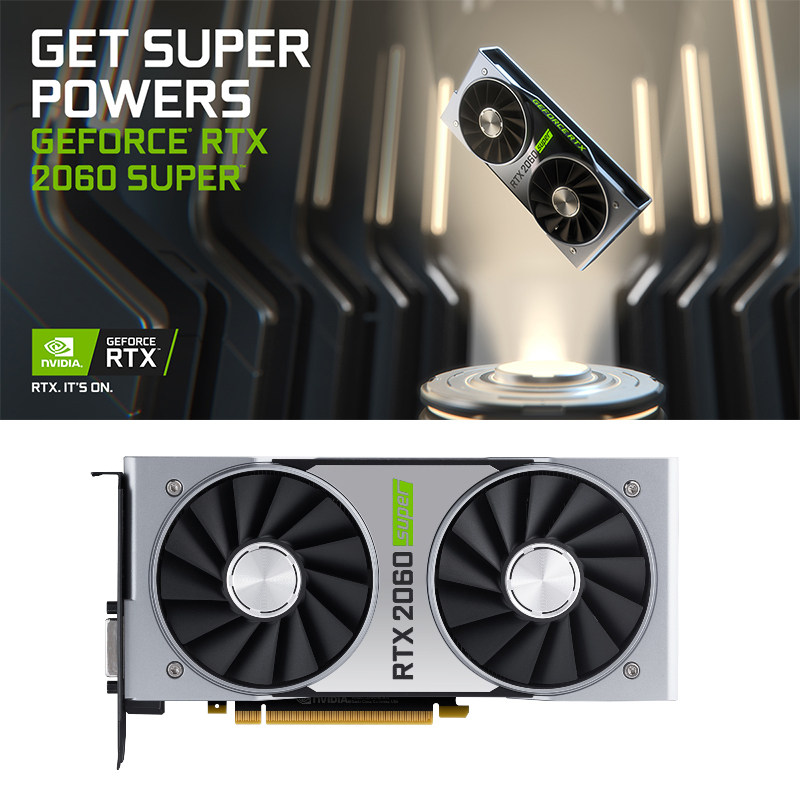 nvidia/英伟达titan rtx 2060super 2070super 2080super公版显卡