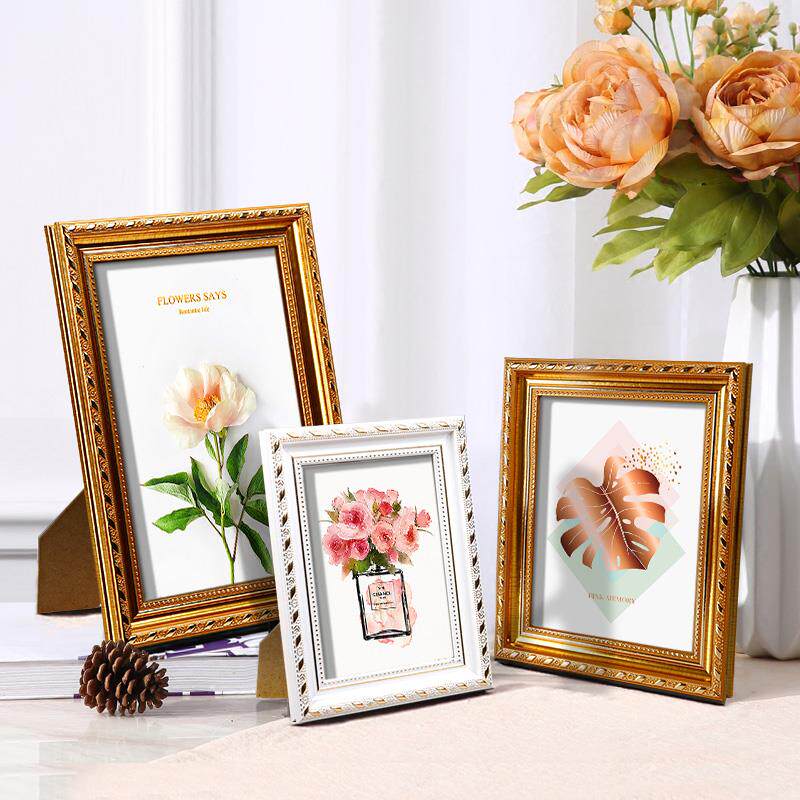 右手边欧式相框摆装裱钻石画框挂墙14寸16寸8寸6寸a4婚纱照相架_8折