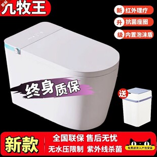 A9全智能抗菌马桶全自动家用电动即热式坐便器十大品牌卫浴座便器