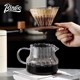 Bincoo竖纹手冲咖啡壶套装咖啡过滤杯分享壶全套手磨咖啡器具家用