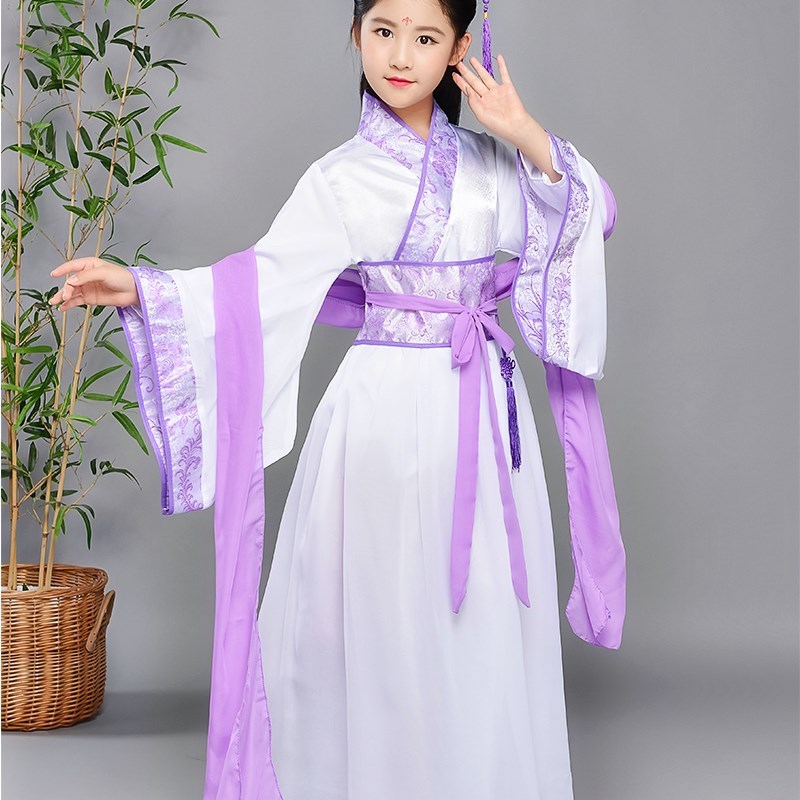 7-8-9儿童古装服装改良襦裙10-11-12岁小孩子女孩汉服女童中国风|ruв категории Женская одежда, костюм/национальная одежда/театр костюм, национальная одежда/этап погрузки - от Buy2taobao.com для оказания профессиональной услуги покупки агента Taobao
