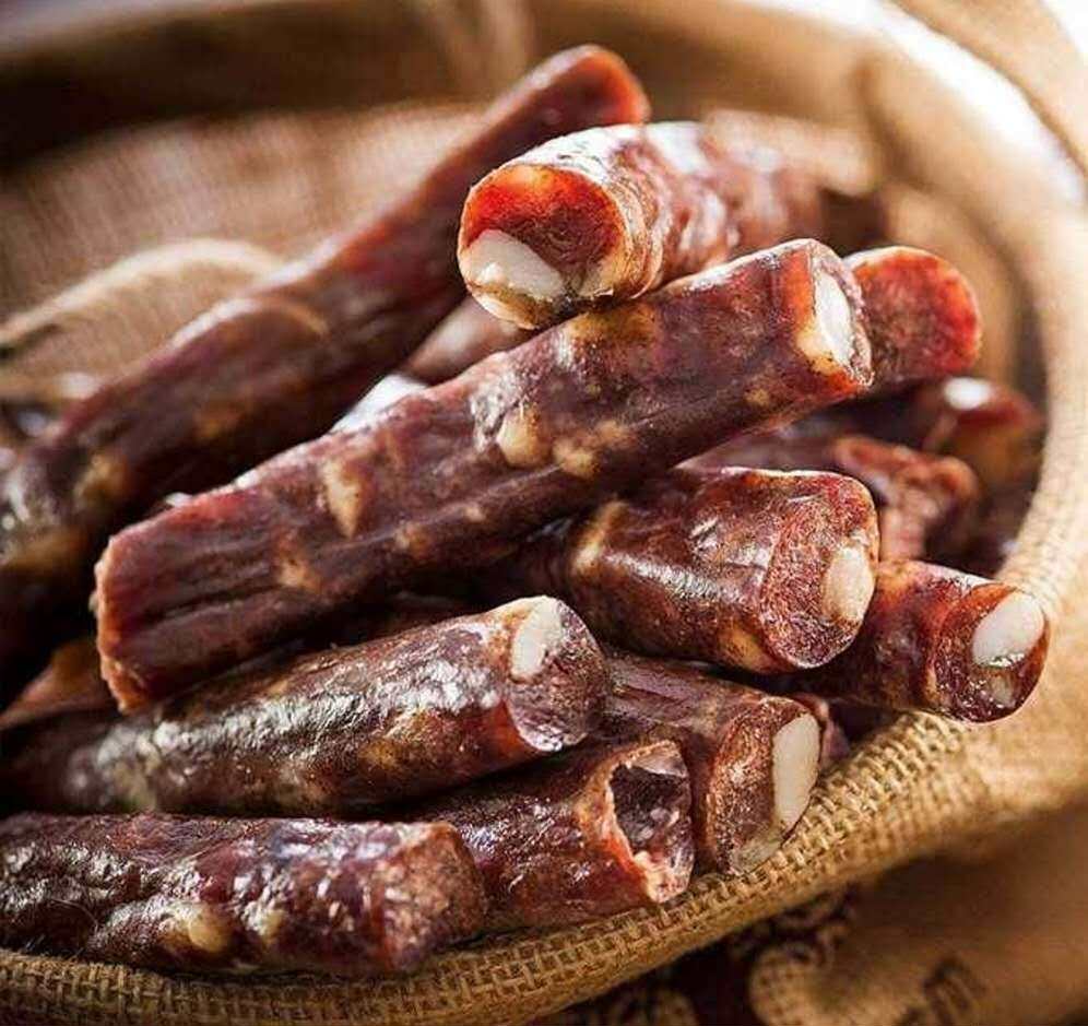 包邮二袋正宗哈尔滨商委干肠袋250克真空塑封风干散商委风味