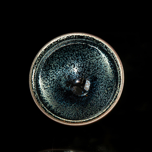 盛世工匠主人杯茶具茶杯建盏杨建华纯手制铁胎原矿釉鹧鸪斑建窑