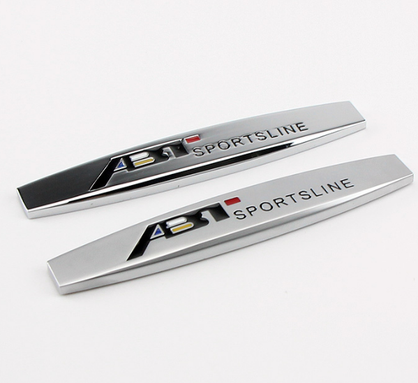 A4 A6 Q5 golf 6/7 ABT Fender standard Side Standard Metal 3D Three-dimensional labeling Auto Logosin the Car/Articles/Fitting/Refit , Auto Exterior Accessories/Installation and decoration/Protect , Auto Exterior Accessories , Car decoration stickers category - from Buy2taobao.com to provide professional Taobao agent buy service
