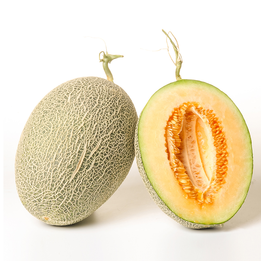 豆大录新疆哈密瓜西州蜜瓜新鲜一箱包邮现季带箱10斤网纹瓜