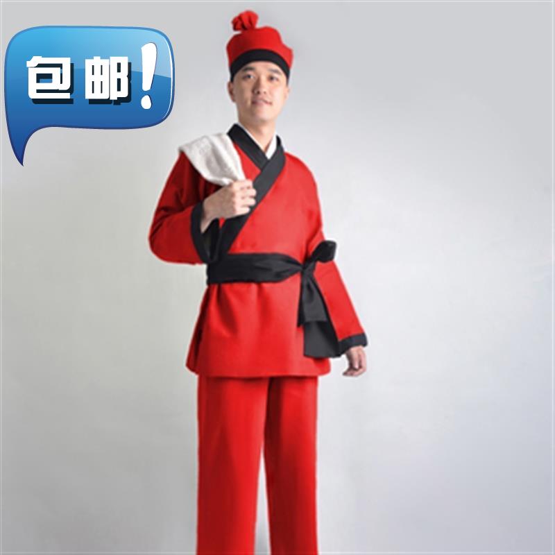Ancient Civilian Ding Fisherman Small two Teahouse clothing 99 ancient costume clothes Servant Slave Common people Farmer costumein the Women's clothing/Boutique , Costume/National costume/Stage costumes , National costume/Costumes category - from Buy2taobao.com to provide professional Taobao agent buy service