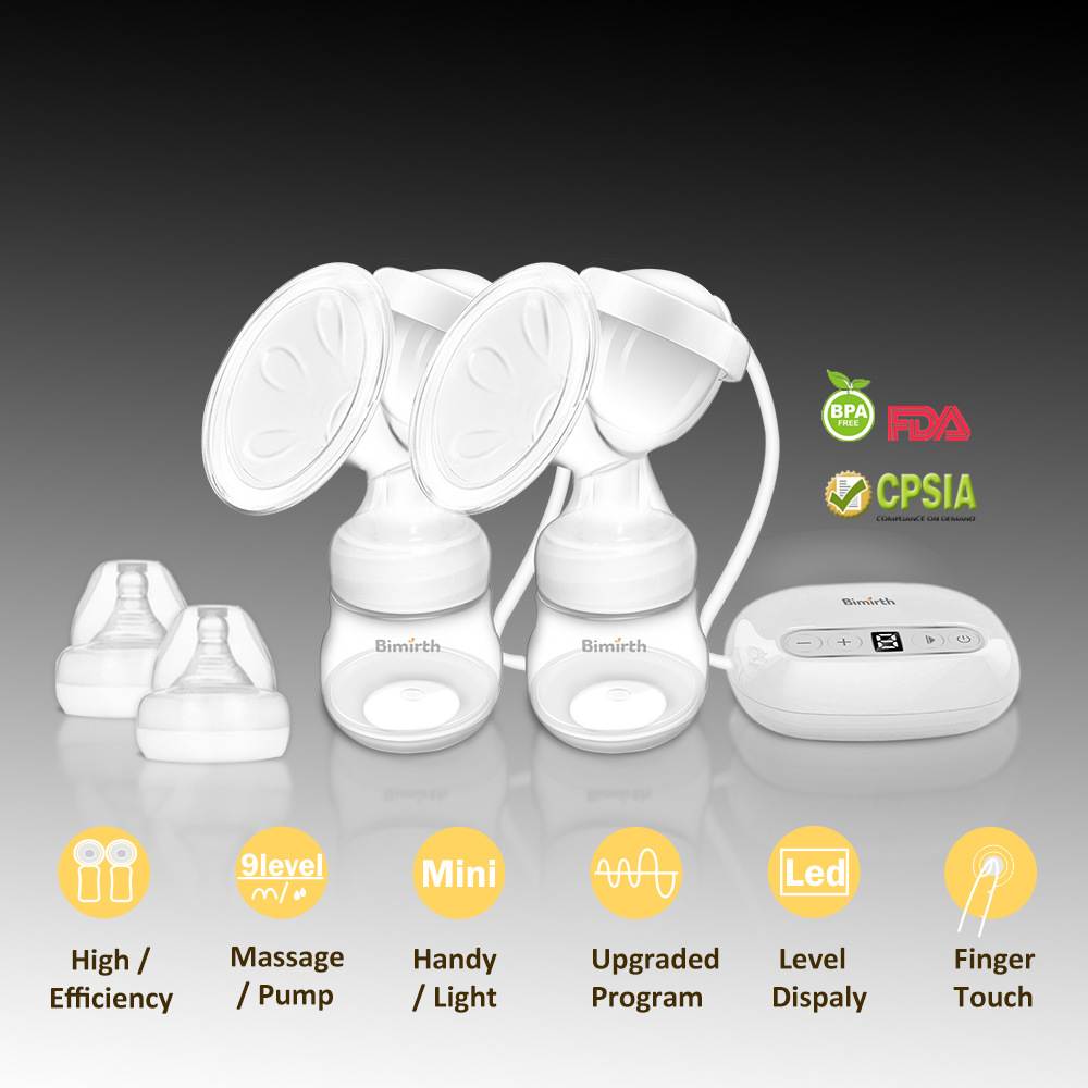 source switch Electric bilateral Breast pump Prolactin Suction Electric Mute milkin the Maternity/Maternal supplies/Nutrition , Prenatal and postnatal mother supplies , Breast pump  category - from Buy2taobao.com to provide professional Taobao agent buy service