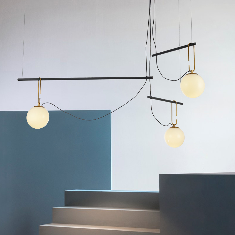 Beanstalk a chandelier Northern Europe Pellet a living room a chandelier The exhibition hall Simplicity originality Glass ball Iron art Pendantin the Decoration main material , Lamps , 吊灯(新增), 客厅吊灯 category - from Buy2taobao.com to provide professional Taobao agent buy service