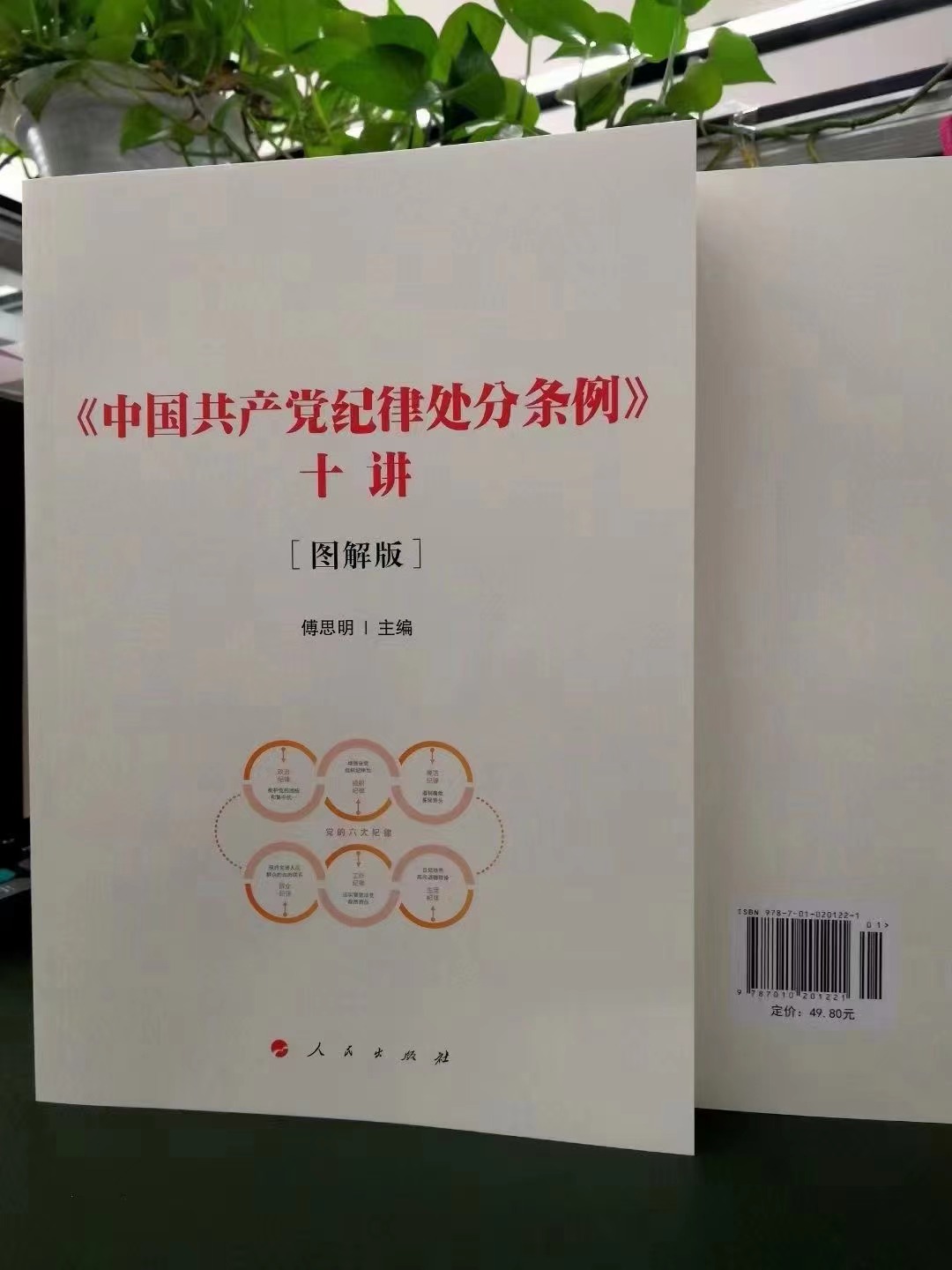 2024新版现货正版速发 《中国纪律处分条例》十讲(图解版)傅思明9787010201221 人民出版社