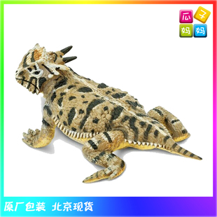 Safari美国  冠状 角蜥 奇迹系列仿真动物模型玩具156605