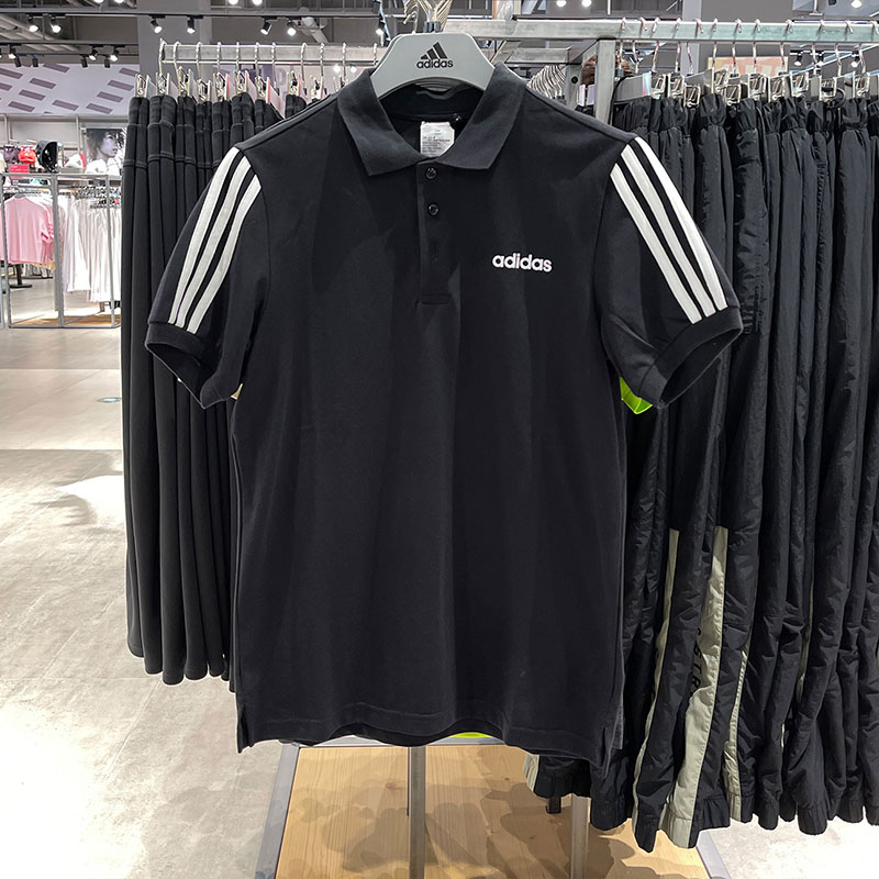 Adidas阿迪达斯POLO衫男装夏季新款训练休闲运动服短袖T恤 EJ0927