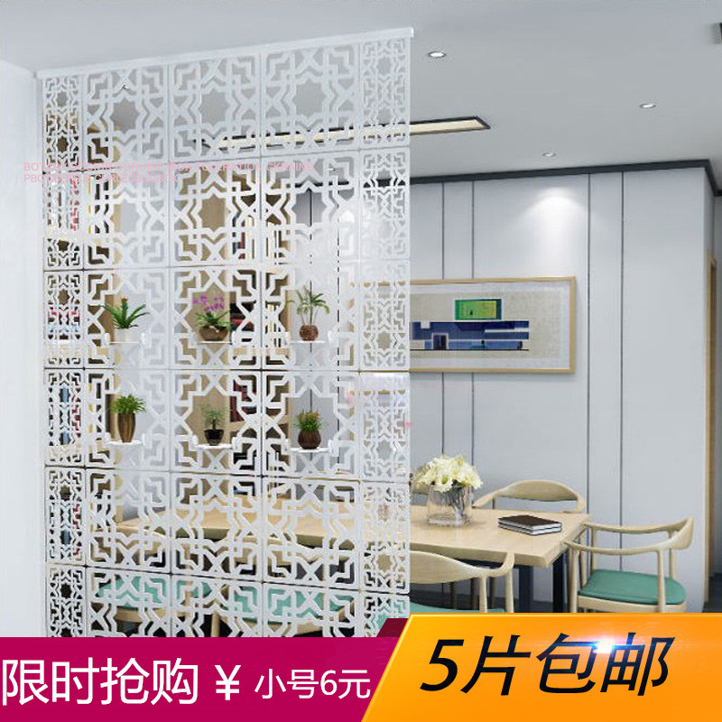 现代简约挂式折叠屏风镂空玄关客厅餐厅卧室隔断悬挂置物款屏风帘在类目 住宅家具, 屏风/花窗, 挂屏中 - 来自Buy2taobao.com提供专业的淘宝代购服务