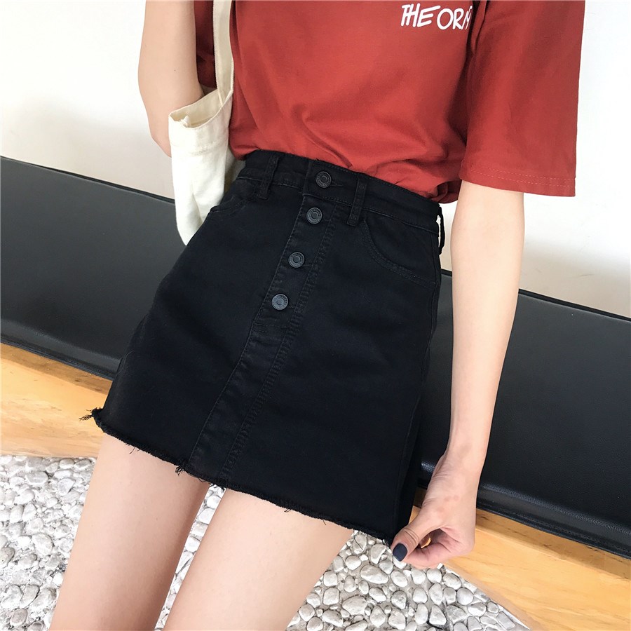 2019 new pattern Women's wear spring clothes Hong Kong flavor Show thin Paige Denim Skirt Korean Edition student Package hip skirtin the Women's clothing/Boutique , Skirts category - from Buy2taobao.com to provide professional Taobao agent buy service