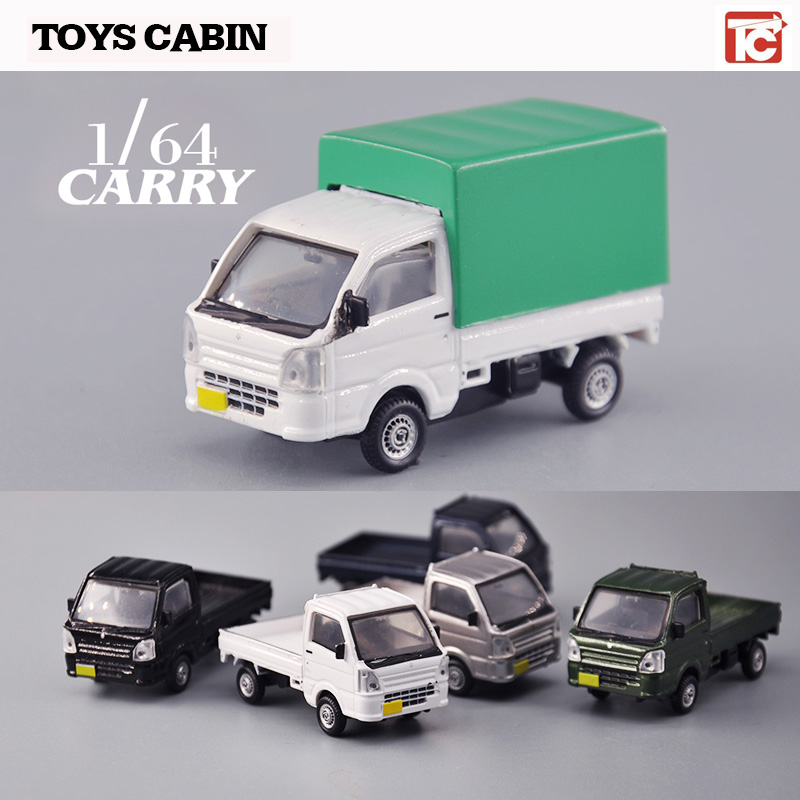 TOYS CABIN 日本正版散货 铃木小货车1/64 车模卡车模型场景DIY