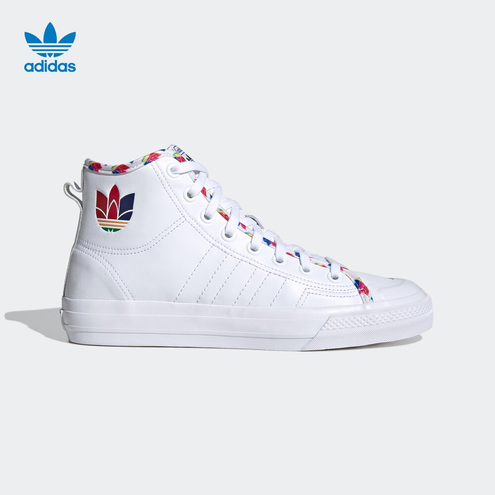 阿迪达斯官网 adidas 三叶草 nizza hi 男女高帮经典运动鞋fy2848