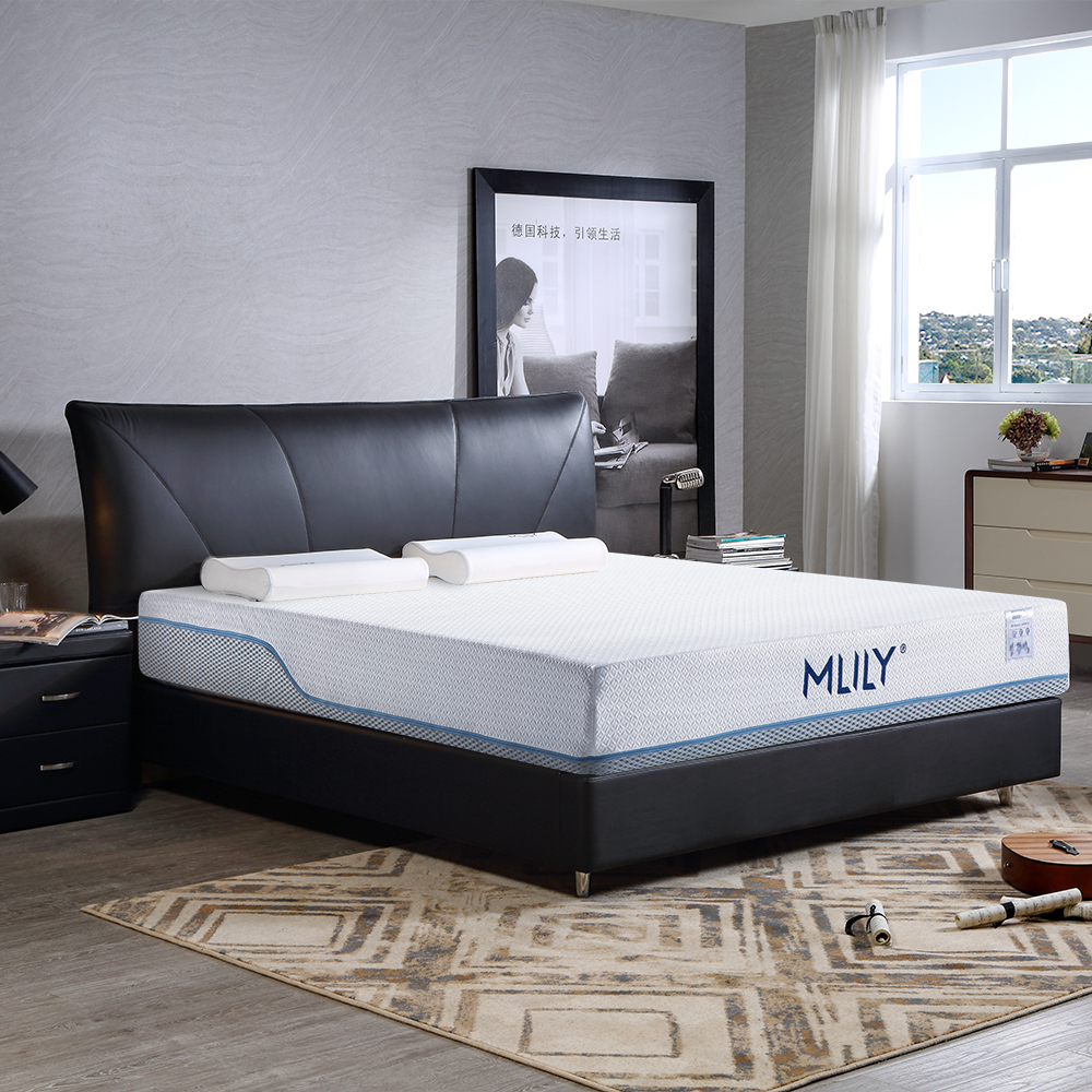 Mlily梦百合 0压智能系列 悦梦记忆绵/提花空气层面料/弹簧厚床垫