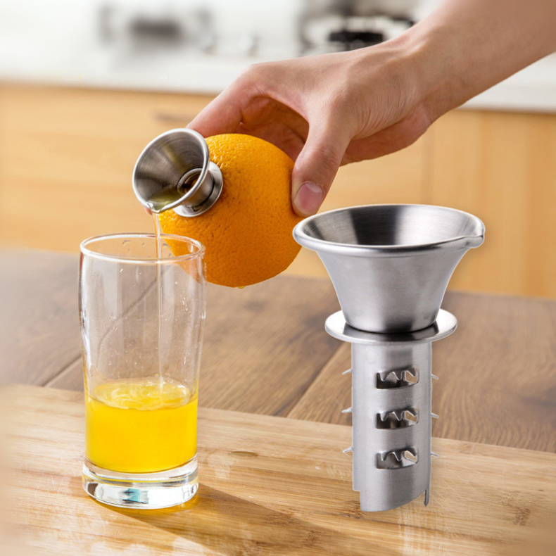 Buy Stainless steel lemon Drill small Fruit Juicer Lemonade Lemon