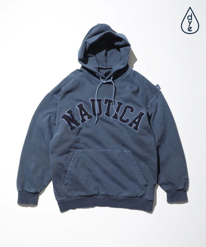 日本代购 nautica 长谷川监制 17.7oz 重磅连帽卫衣 0524