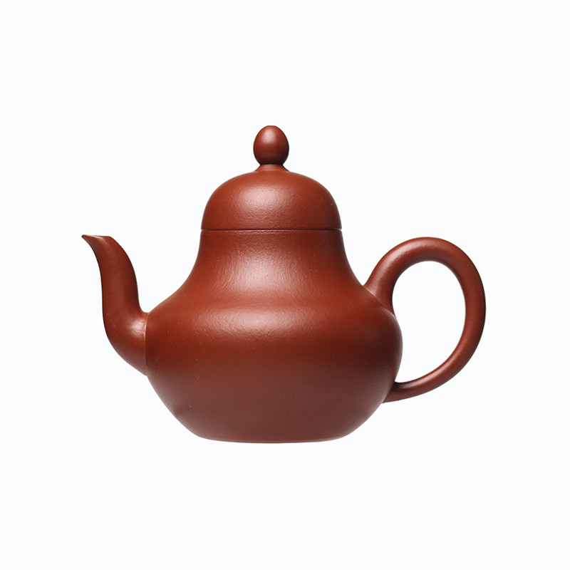 驯砂记 宜兴紫砂 小煤窑朱泥 全手工紫砂壶 思亭壶 小品 茶壶茶具