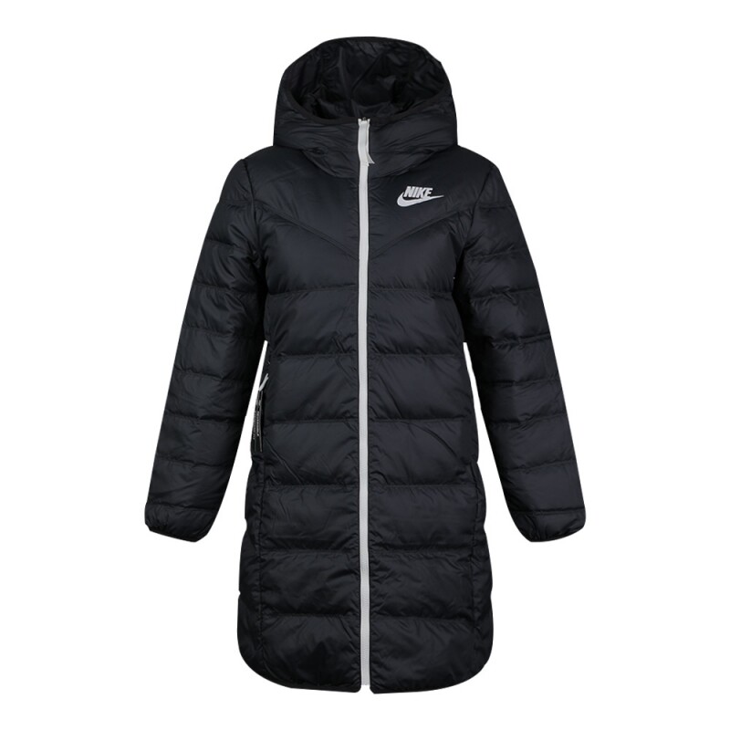 nike耐克羽绒服冬季女子中长款两面穿双面保暖棉衣939441-011-010