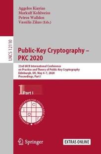 【预订】Public-Key Cryptography – PKC 2020