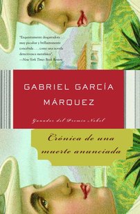 西班牙语原版 马尔克斯：一桩事先张扬的凶杀案 Gabriel García Márquez: Crónica de una muerte anunciada