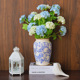 新中式高级感轻奢复古花瓶陶瓷创意插花花器客厅玄关茶几装饰摆件