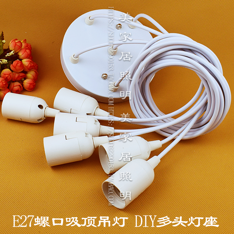 diy灯饰灯具配件复古经典灯泡群 E27灯头爱迪生吊灯线LED灯泡吊线