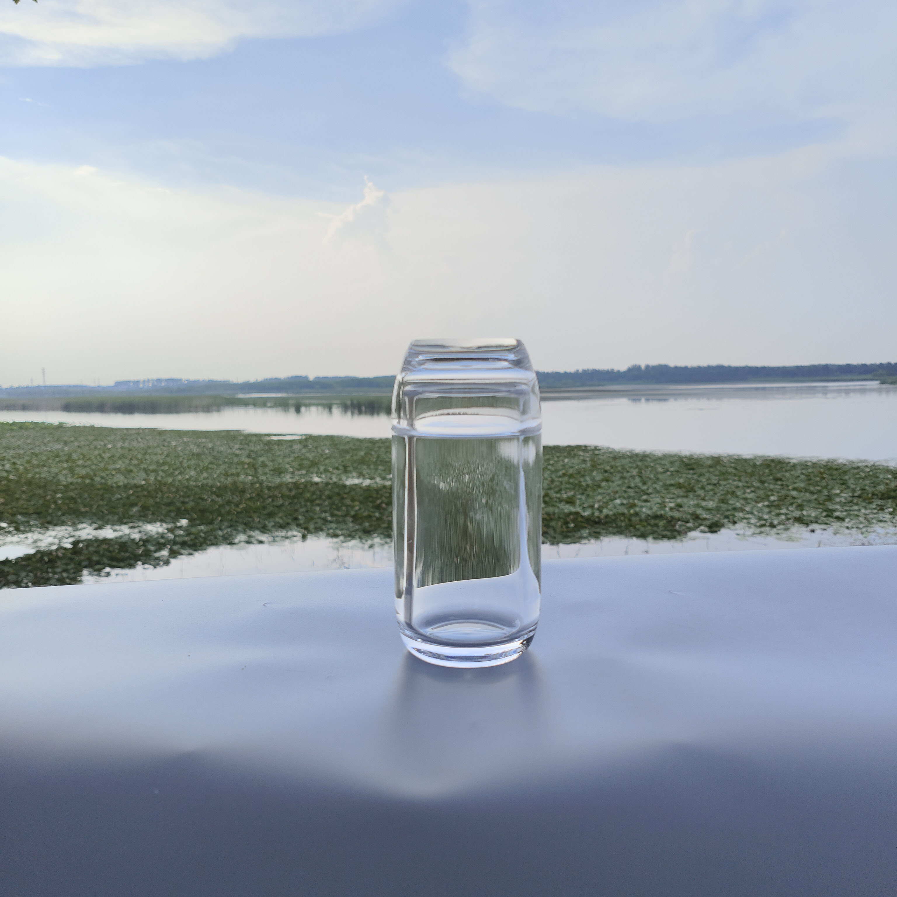 天然水晶杯大容量手工耐高温泡茶杯一杯两用办公茶具主人杯纯色