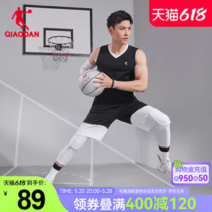 中国乔丹篮球套装男2024夏季新款男士两件套速干篮球套运动服男