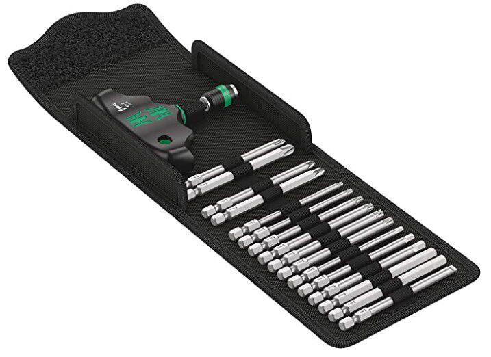 德国维拉wera kk400螺丝批t型扳手t扳手螺丝刀头套装批头改锥