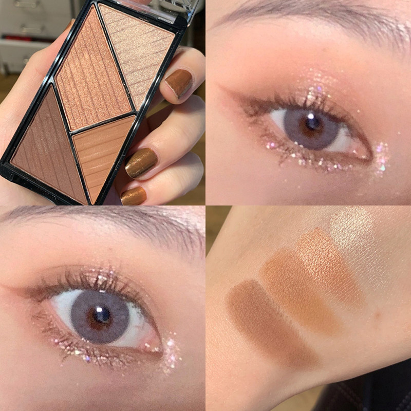 美国la girl/洛杉矶女孩 4色眼影大地色日常平价461/469ins超火